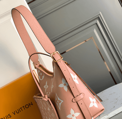 Louis Vuitton Pink Printed Leather Bag 63609 | Sandra Bags - Image 2