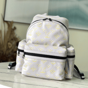 Louis Vuitton Monogram Shadow Calfskin Backpack - White 75877 | Sandra Bags