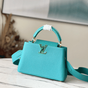 Louis Vuitton Capucines Small Handbag - Blue 16147 | Sandra Bags