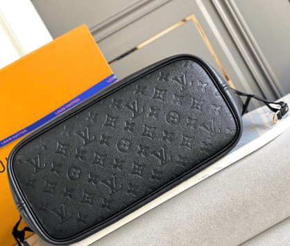 Louis Vuitton Neverfull MM Monogram Handbag - Black 12593 | Sandra Bags - Image 4