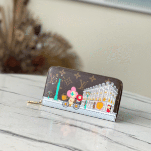 Louis Vuitton Monogram Canvas Zippy Wallet 80009 | Sandra Bags