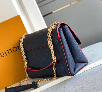 Louis Vuitton Vavin Handbag - Dark Blue 64543 | Sandra Bags - Image 5