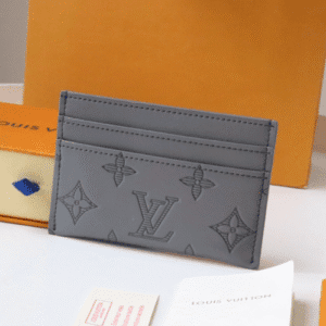 Louis Vuitton Porte Cartes Double Card Holder - Gray 97535 | Sandra Bags