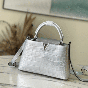 Louis Vuitton Capucines BB Handbag - Silver 53725 | Sandra Bags