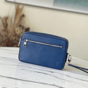 Louis Vuitton Kasai Cross Pattern Handbag - Blue 72539 | Sandra Bags