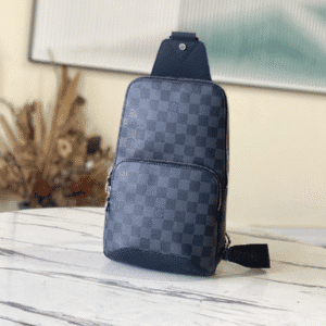 Louis Vuitton Grid AVENUE Shoulder Bag - Black 92605 | Sandra Bags