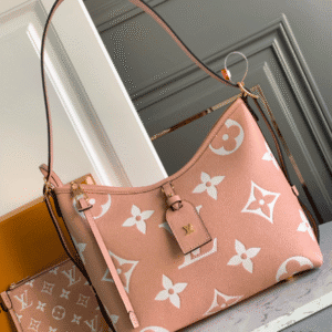 Louis Vuitton Pink Printed Leather Bag 63609 | Sandra Bags