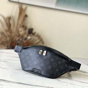 Louis Vuitton Black Flower Discovery Waist Bag 82745 | Sandra Bags