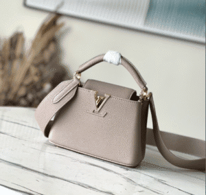 Louis Vuitton Capucines Mini Handbag - Gray 21758 | Sandra Bags