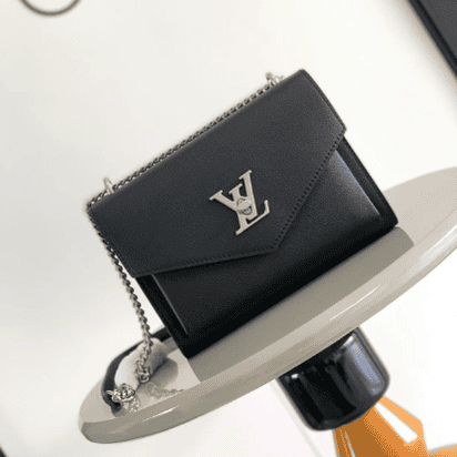 Louis Vuitton My Lockme Chain Bag - Black 68880 | Sandra Bags