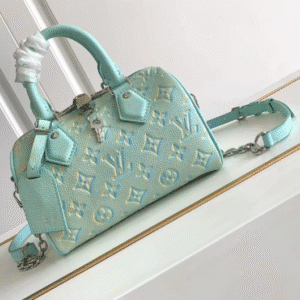 Louis Vuitton Speedy Bandoulière 20 Handbag - Blue 27501 | Sandra Bags