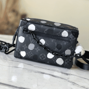 Louis Vuitton Mini Soft Trunk Chain Bag - Black 17241 | Sandra Bags