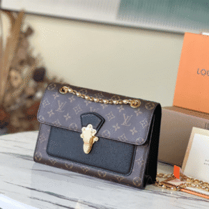 Louis Vuitton Victoire Monogram Canvas Calf Leather Bag 16564 | Sandra Bags