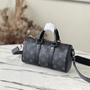 Louis Vuitton Black Flower This Keepall XS Handbag 38598 | Sandra Bags
