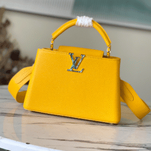 Louis Vuitton Capucines Small Handbag - Yellow 65983 | Sandra Bags