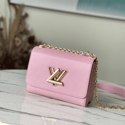 Louis Vuitton Twist Medium Handbag - Pink 77323 | Sandra Bags