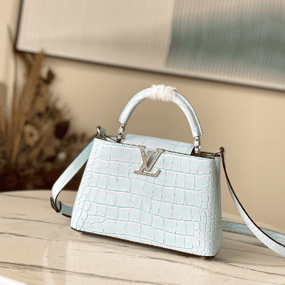 Louis Vuitton Capucines BB Medium Handbag - White 27644 | Sandra Bags