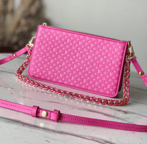 Louis Vuitton VAVIN Chain Wallet - Rose Red 32013 | Sandra Bags