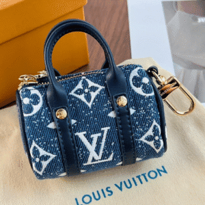 Louis Vuitton Mini Denim Pillow Bag Pendant 25022 | Sandra Bags