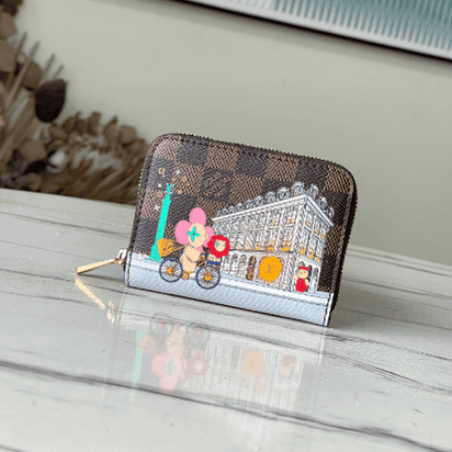 Louis Vuitton Vivienne Holidays Zippy Coin Purse 75835 | Sandra Bags