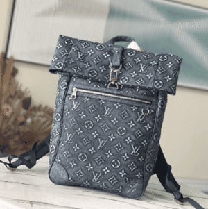Louis Vuitton Roll Top Backpack - Black 18625 | Sandra Bags