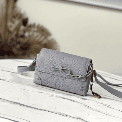 Louis Vuitton Steamer Wearable Wallet - Gray 47902 | Sandra Bags