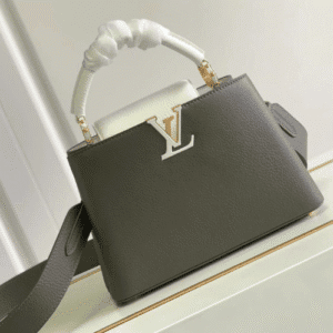 Louis Vuitton Capucines Small MM Bag - Gray 59412 | Sandra Bags