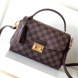 Louis Vuitton Damier Ebene Croisette Handbag 57153 | Sandra Bags