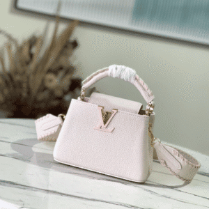 Louis Vuitton Capucines Mini Handbag - White 54541 | Sandra Bags