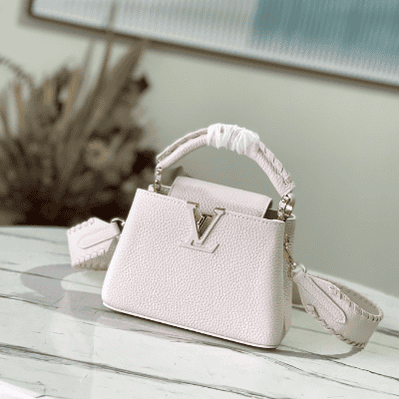 Louis Vuitton Capucines Mini Handbag - White 54541 | Sandra Bags