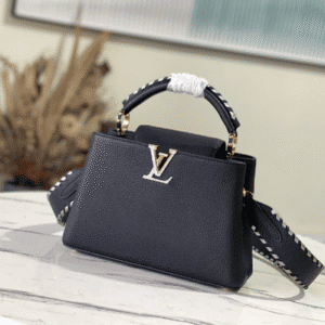 Louis Vuitton Capucines Small Handbag - Black 60172 | Sandra Bags