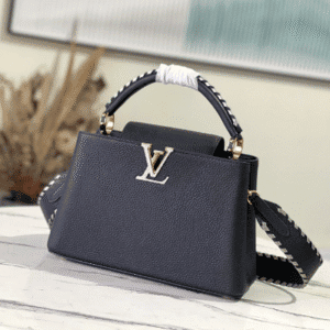 Louis Vuitton Capucines Medium Handbag - Black 71502 | Sandra Bags
