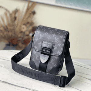 Louis Vuitton Small Archy Messenger Bag - Black 73339 | Sandra Bags