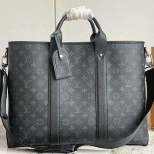 Louis Vuitton Weekend Tote NM Handbag - Black 18708 | Sandra Bags
