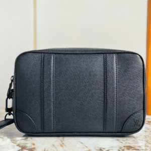 Louis Vuitton POCHETTE KASAI Clutch - Black 10538 | Sandra Bags