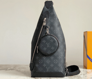 Louis Vuitton Duo Shoulder Men's Bag - Black 88594 | Sandra Bags