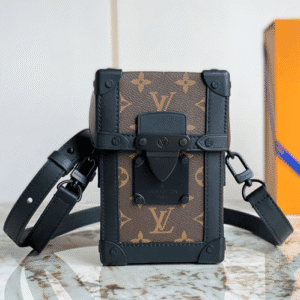Louis Vuitton VERTICAL TRUNK Mini Men's Handbag 83396 | Sandra Bags