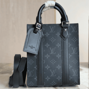 Louis Vuitton Sac Plat Mini Men's Handbag - Black 53909 | Sandra Bags