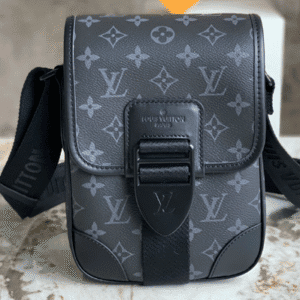 Louis Vuitton Archy Messenger PM Men's Bag - Black 14857 | Sandra Bags