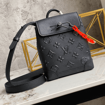 Louis Vuitton Steamer Nano Men's Handbag - Black 76676 | Sandra Bags