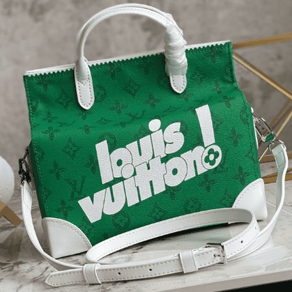 Louis Vuitton Virgil Abloh Litter Handbag - Green 81363 | Sandra Bags