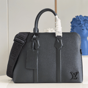 Louis Vuitton Armand Small Briefcase Bag - Black 42429 | Sandra Bags