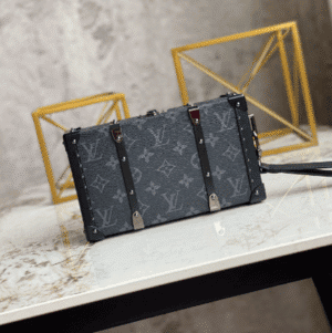 Louis Vuitton Catwalk Wood Box Handbag - Black 96526 | Sandra Bags