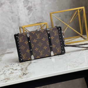 Louis Vuitton Catwalk Wood Box Handbag - Brown 63532 | Sandra Bags