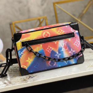 Louis Vuitton MINI SOFT TRUNK Aurora Box Handbag 18082 | Sandra Bags