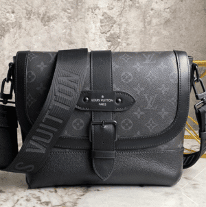Louis Vuitton Saumur Messenger Bag - Black 28936 | Sandra Bags