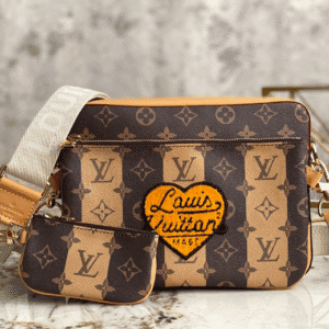 Louis Vuitton Men's Pochette Trio Messenger Bag - Brown 45636 | Sandra Bags