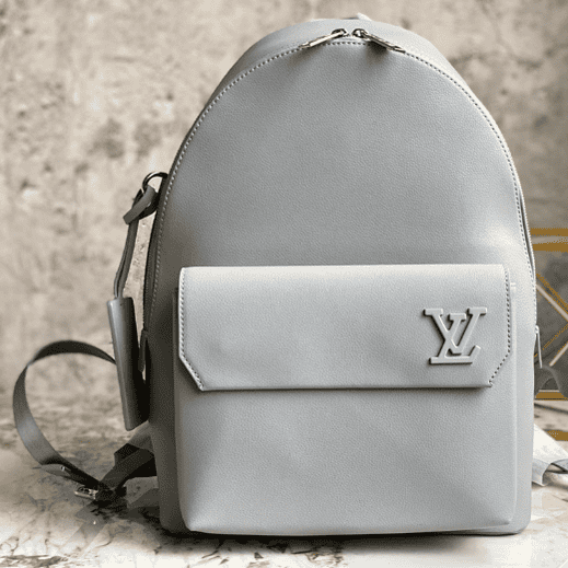 Louis Vuitton Full Leather Backpack Series - Gray 89137 | Sandra Bags