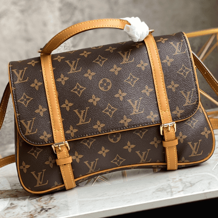 Louis Vuitton Marelle Medieval Style Shoulder Bag - Brown 32381 | Sandra Bags