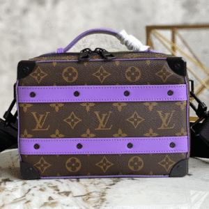 Louis Vuitton HANDLE SOFT TRUNK Men's Messenger Bag - Purple 55275 | Sandra Bags